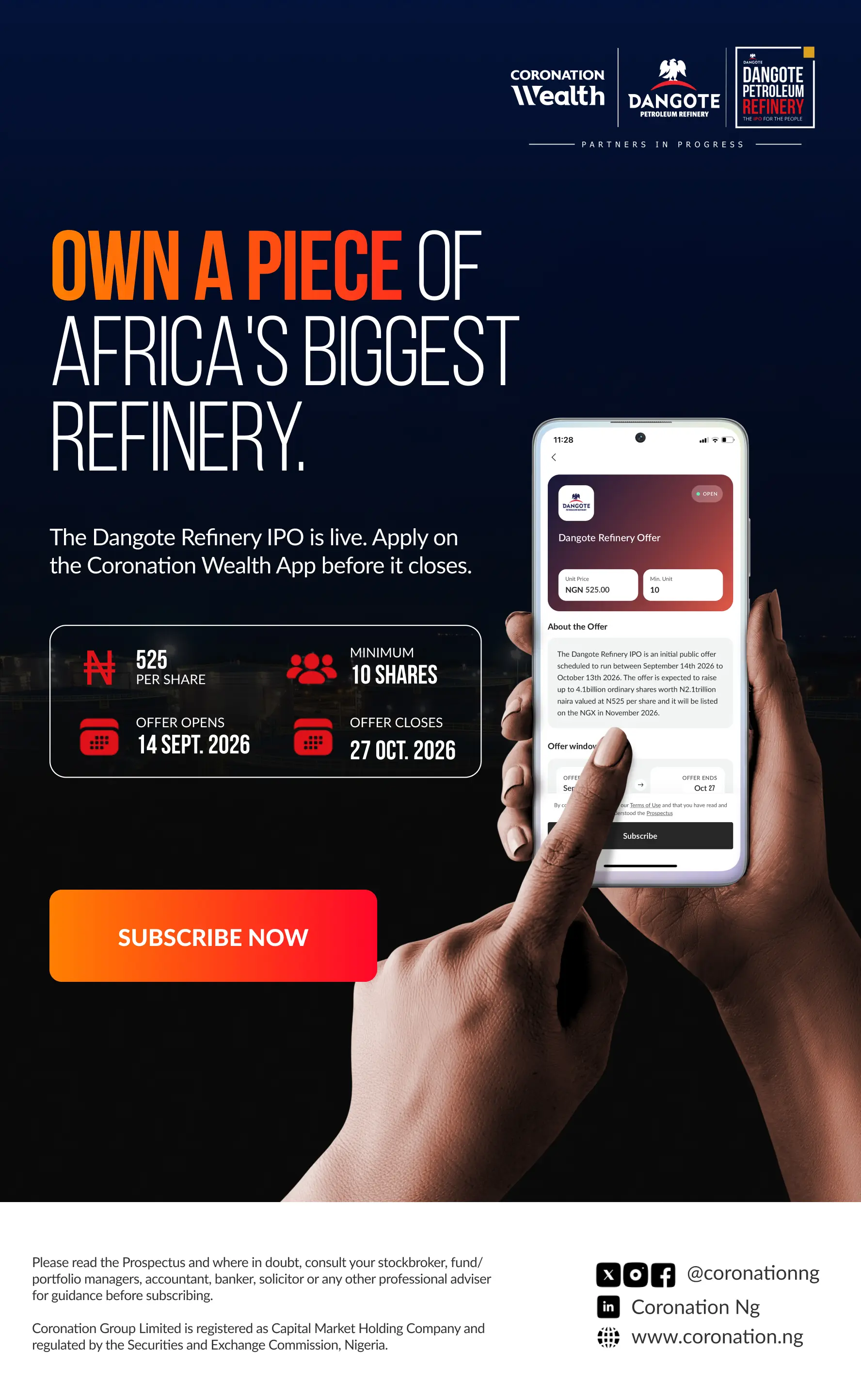 Dangote Refinery IPO